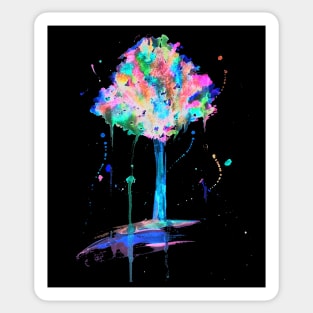 Neon Tree Sticker